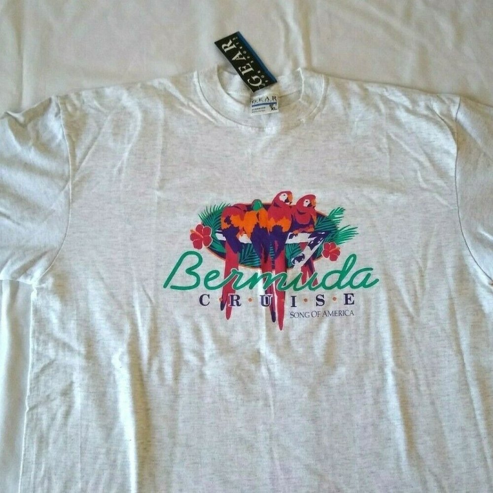 Vintage Gear for Sports Bermuda Cruise Shirt XL
